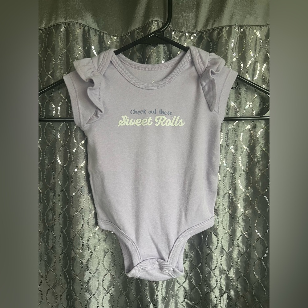 Lullaby Lane Short Sleeve Graphic Bodysuit for Baby 6-9M